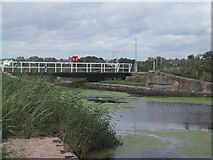 SX9687 : Swing Bridge over the Exeter Canal by Sarah Charlesworth
