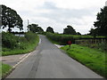 SO7661 : Rosses Lane crossroads by Peter Whatley