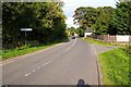 Forfar / Montrose Road at its junction with the road leading to Tailors Wynd