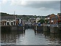 The entrance to Penarth Marina