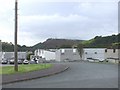 Modern housing at Glynllan