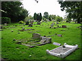 Graveyard at Lyminge church