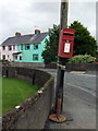 Letterston letterbox, uprooted