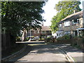 Looking along Wymering Manor Close