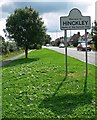 Ashby Road enters Hinckley