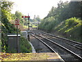 View south from Droitwich Spa station