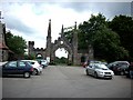 Entrance to Taymouth Castle.