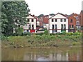 Severnside Mill seen from across the River Severn