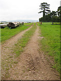 SO5828 : Farm track off the footpath by Pauline E