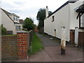 Remains of ancient footpath from Bellhouse Lane to Eastwood Road North