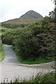 L7157 : Diamond Hill from Connemara National Park Visitor Centre by Graham Horn