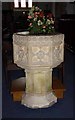 St Peter, West Cliffe, Kent - Font