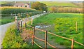 House and Farm track at Tatton