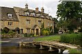 Stone footbridge & ford at Lower Slaughter