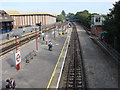 Amersham station, platforms from footbridge