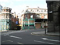 Looking towards Smithfield Market from the western end of Snow Hill