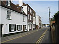 Looking N along Blenheim Road to Queen Street