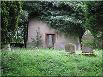 C3325 : Derelict church, Inch Island by Kenneth  Allen