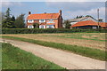 Strawberry Hall from the Crow Hall track