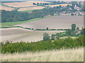 Tractor at work near South Harting