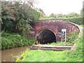 The northern portal of Preston Brook Tunnel