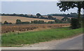 Countryside view towards Willisham on the far skyline