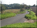 Looking up Elmsett Road