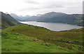 NG8924 : Viewpoint above Keppoch looking down Loch Duich towards Ratagan by Trevor Wright