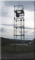 Communications mast just north of Camusteel