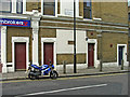 Doors in Harmood Street, London NW1