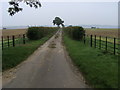 Farm lane off Cuddington road