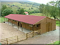 NN3180 : Newly built stables by Dave Fergusson