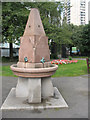 Drinking fountain outside St James