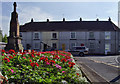 War memorial and New Row, Messingham