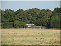 Fields and farm buildings near the A11