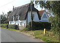 Thatched cottage at Hartest Hill