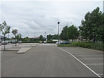 TL4659 : Cambridge Retail Park - car park by Mr Ignavy