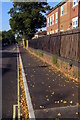 Pavement outside Shirley Junior School, Bellemoor Road