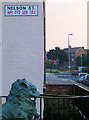 Nelson Street road sign, Liverpool