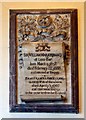 Coldstream Parish Church - Wall monument