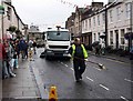 Coldstream Festival - Clearing up after the horses and riders