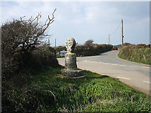 SW4224 : Road junction at Boskenna Cross by Michael Murray