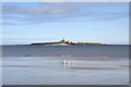 NU2904 : Coquet Island from the Beach at Low Hauxley by David Lally