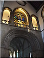 Inside Llandaff Cathedral