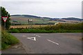 Pitkennedy / Forfar Road at its junction with Letham / Aberlemno Road