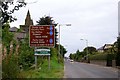 Entering Forfar from Montrose Road