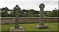 NZ2742 : Durham Cathedral - Gravestones by John Salmon