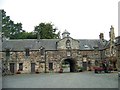 NS5561 : The courtyard of Pollok House Stables by Elliott Simpson
