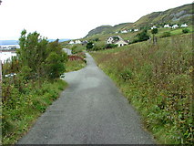 NG3964 : Boyd Terrace, Uig by Dave Fergusson