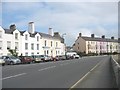 Terraced housing either side of the junction with Chapel Street